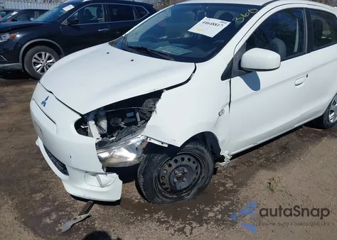 2015 Mitsubishi Mirage De from USA, damaged, VIN ML32A3HJ9FH031362